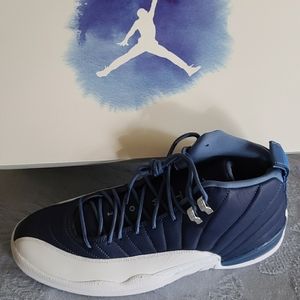 Air Jordan Retro 12 Stone Blue